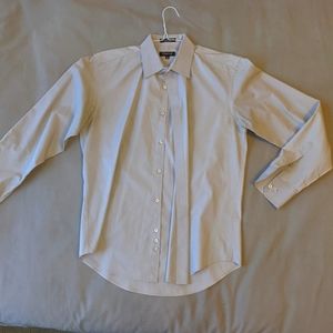 Profile Slim Fit Crisp Dove Grey Men's Dress Shirt